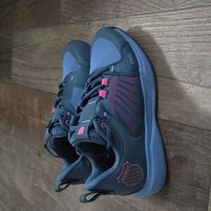 Kswiss ultrashot team 7.5 blue sneakers